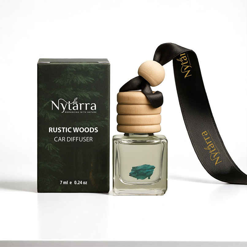 Nytarra Naturals Luxury Car Freshener Rustic Wood