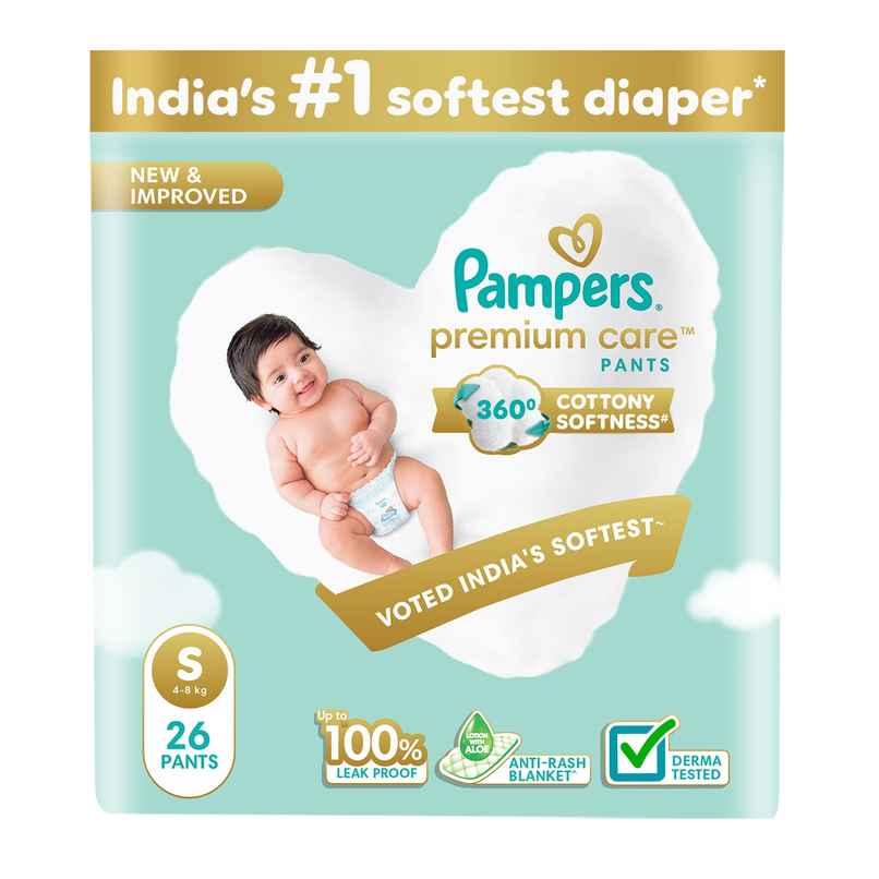 Pampers Premium Care Baby Diapers | Small Pampers Premium Care Baby Diapers | Small