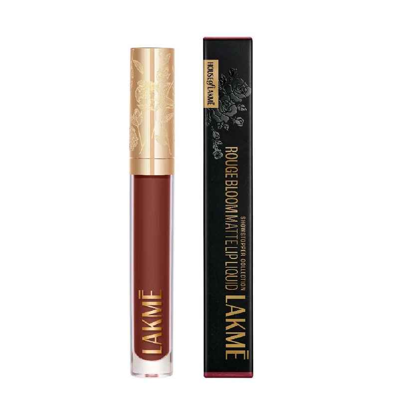Lakme Rouge Bloom Matte Lip Liquid Enchanted Woods 307 Lakme Rouge Bloom Matte Lip Liquid Enchanted Woods 307