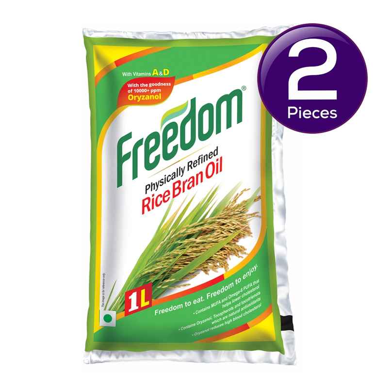 Freedom Rice Bran Oil - Pouch Combo