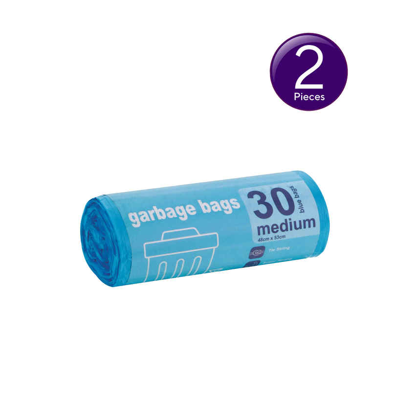 Smart One Garbage Bag Roll Blue - Medium - 19 x 21 Inch Combo