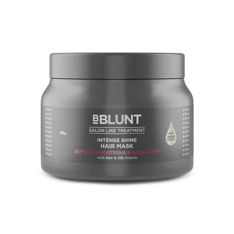 BBlunt Intense Shine Hair Mask With Rice & Silk Protein