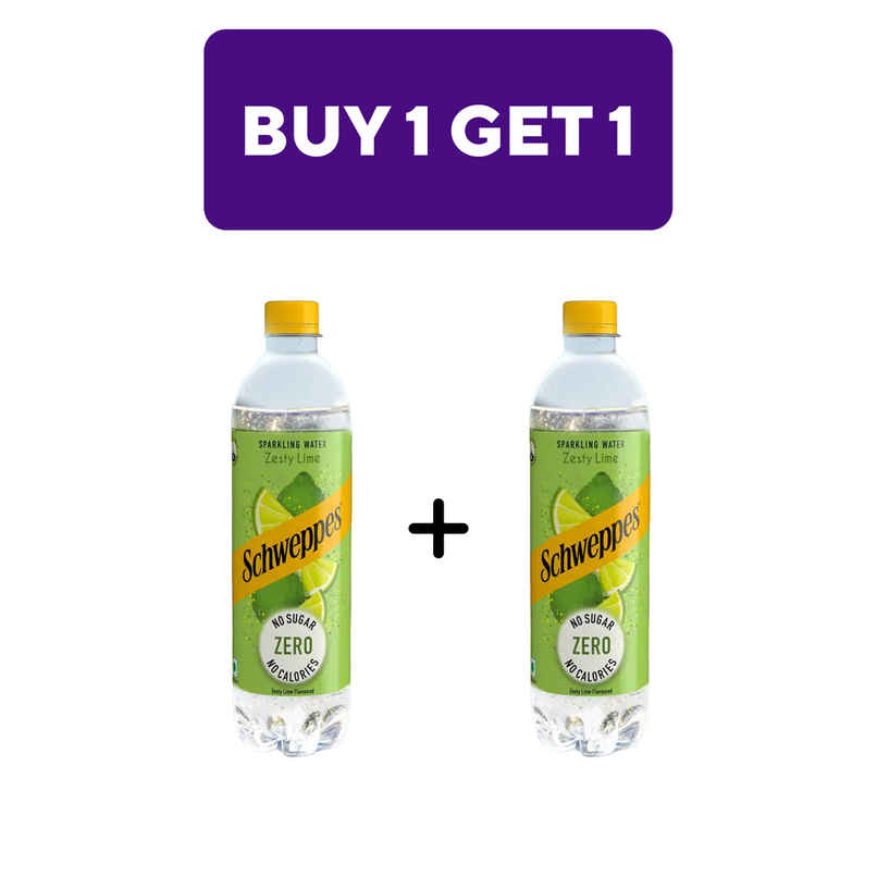 Schweppes Zero Calories Flavoured Sparkling Water Zesty Lime Combo Schweppes Zero Calories Flavoured Sparkling Water Zesty Lime Combo