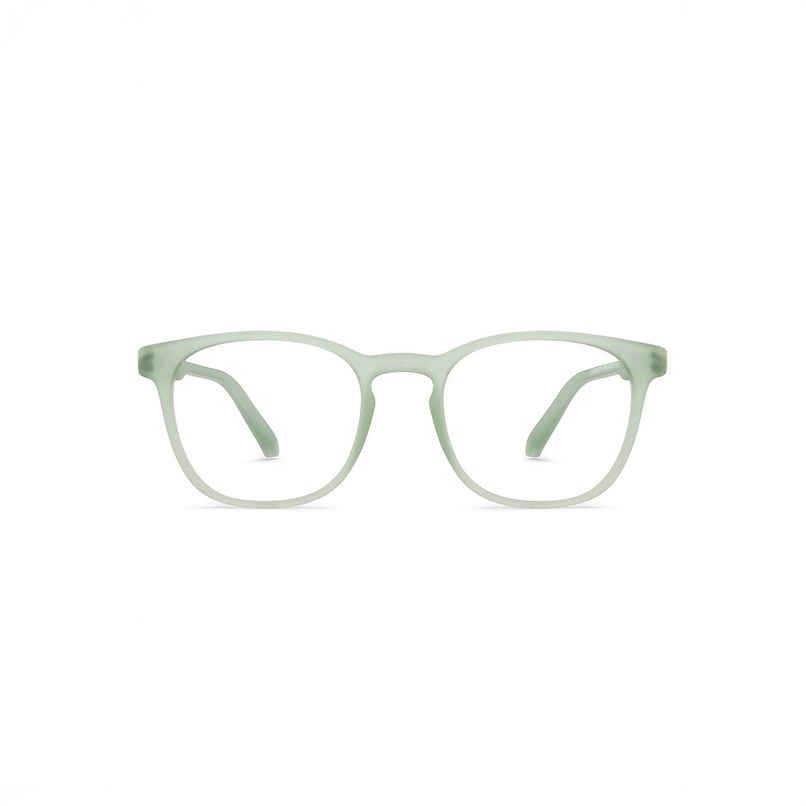 Lenskart Hustlr Unisex Solid TR90 Computer Glasses | Jade Green - M