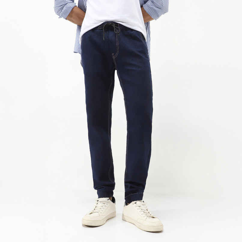 Urbano Fashion Men's Jeans Slim Fit | Dark Blue | 32