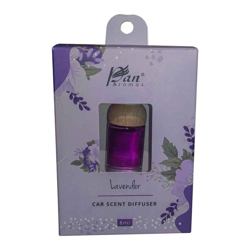Pan Aromas Car Scent Reed Diffuser - Lavender