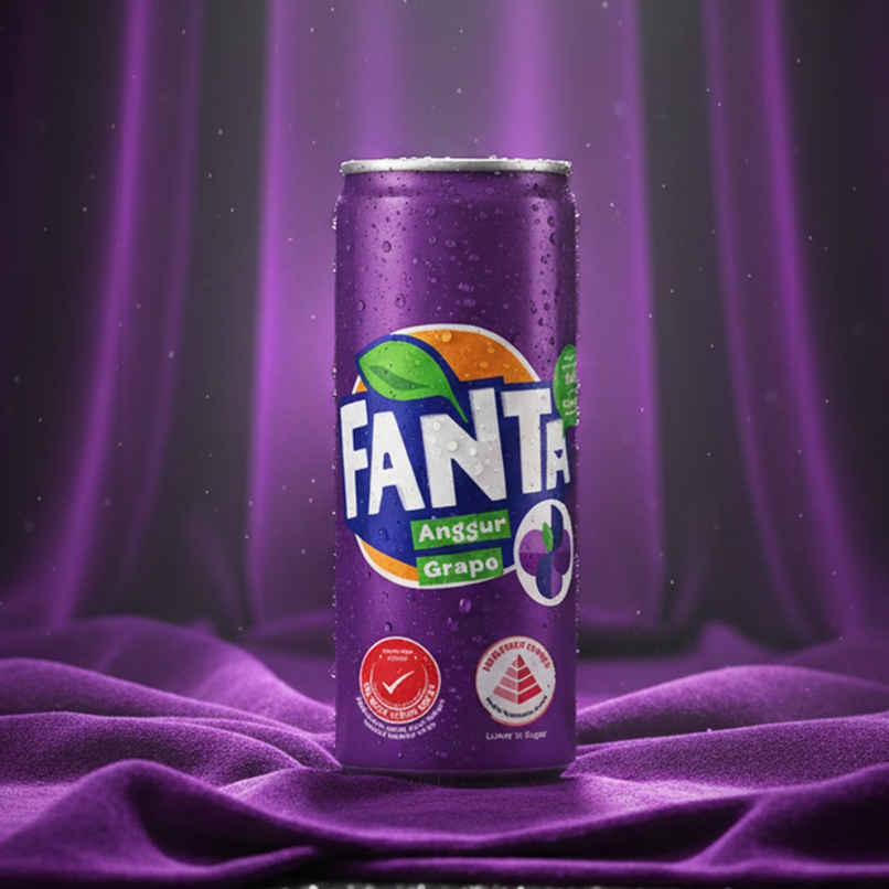 Fanta Grape Soft Drink | Tin Can