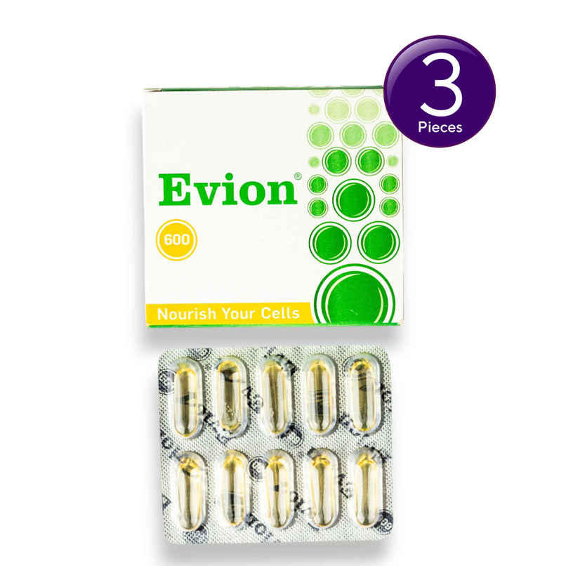 Evion 600 Soft Gelatin Capsule Combo
