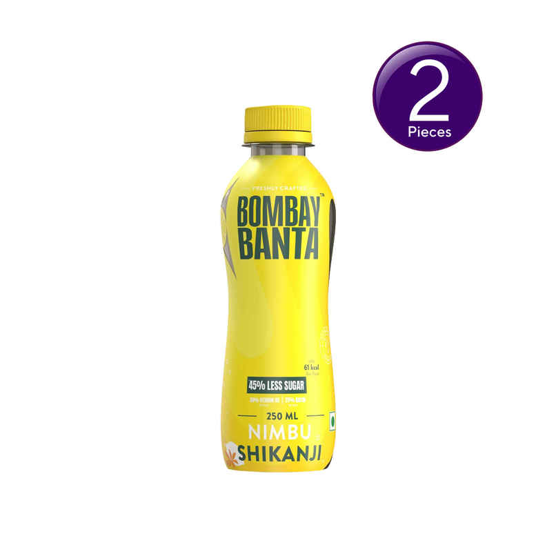 Bombay Banta Nimbu Shikanji ( Low Sugar ) Combo