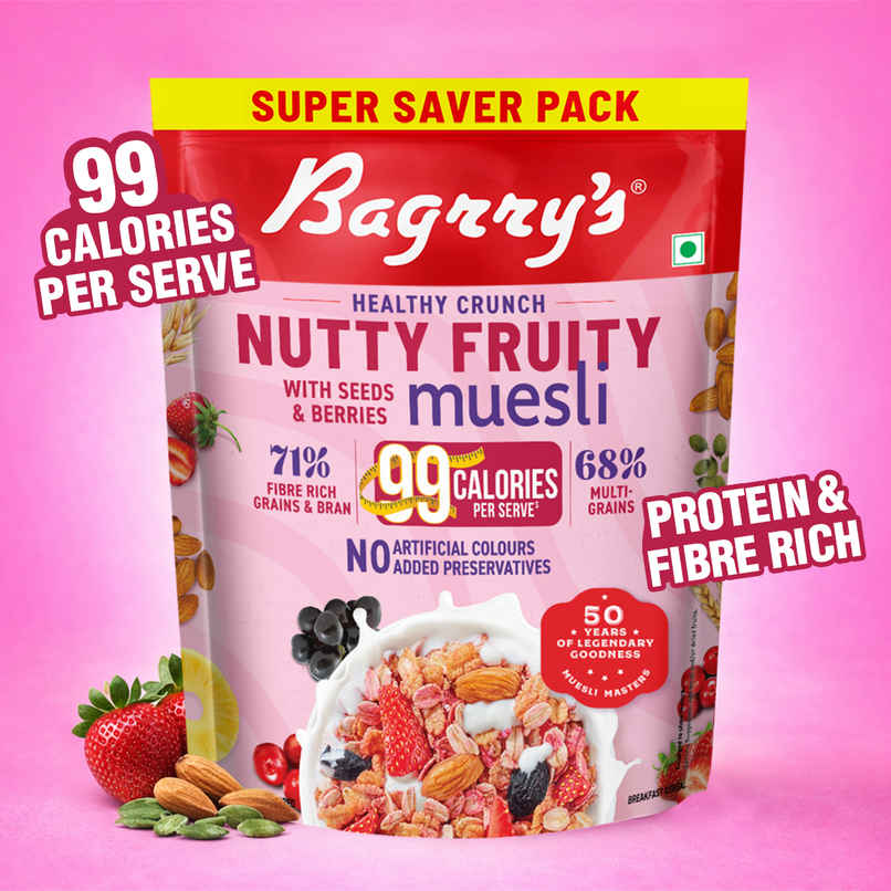 Bagrry's Crunchy Nutty Fruity Muesli