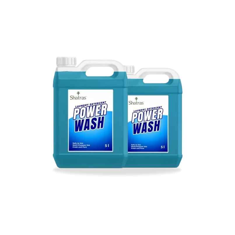 Shatras Lavender Power Wash Liquid Detergent | For All Type Of Washing Machine | Pack Of 2