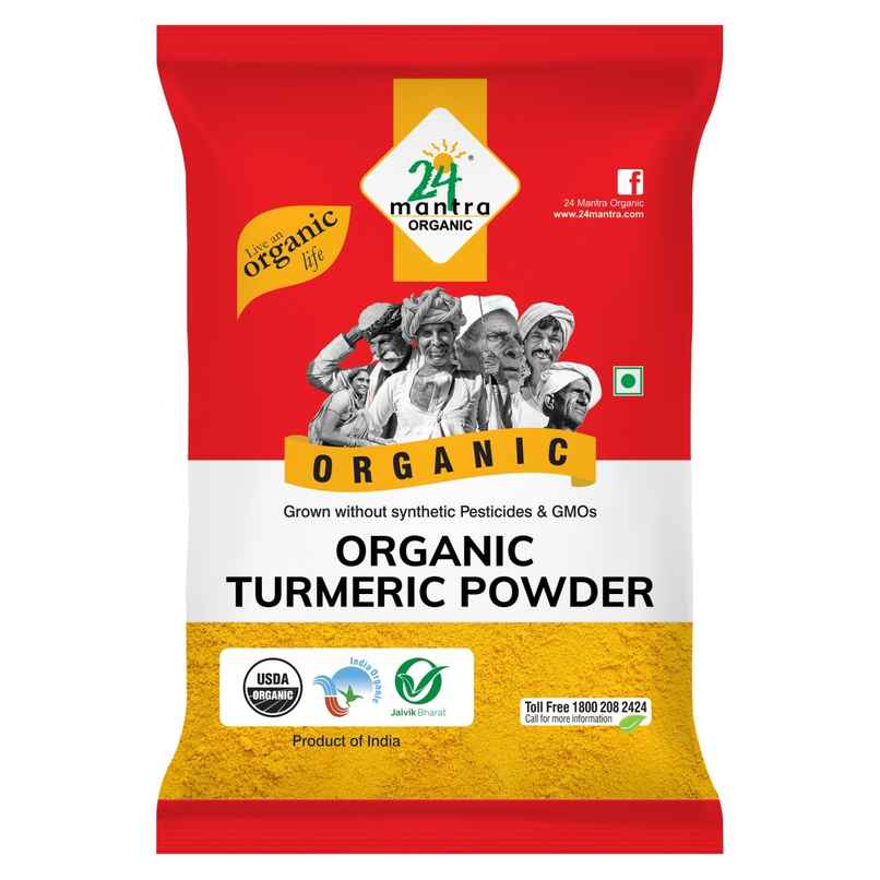 24 Mantra Organic Turmeric-Haldi Powder