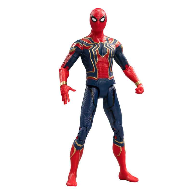 Striders Licensed Marvel Iron Spiderman Action Figure Toy | 7 inch