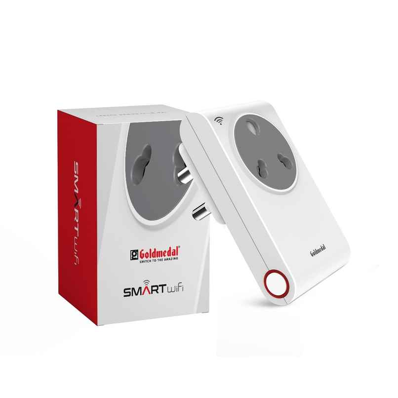 Gold Medal 16A Wi-Fi Smart Plug with Energy Monitoring | Suitable for Large Appliances