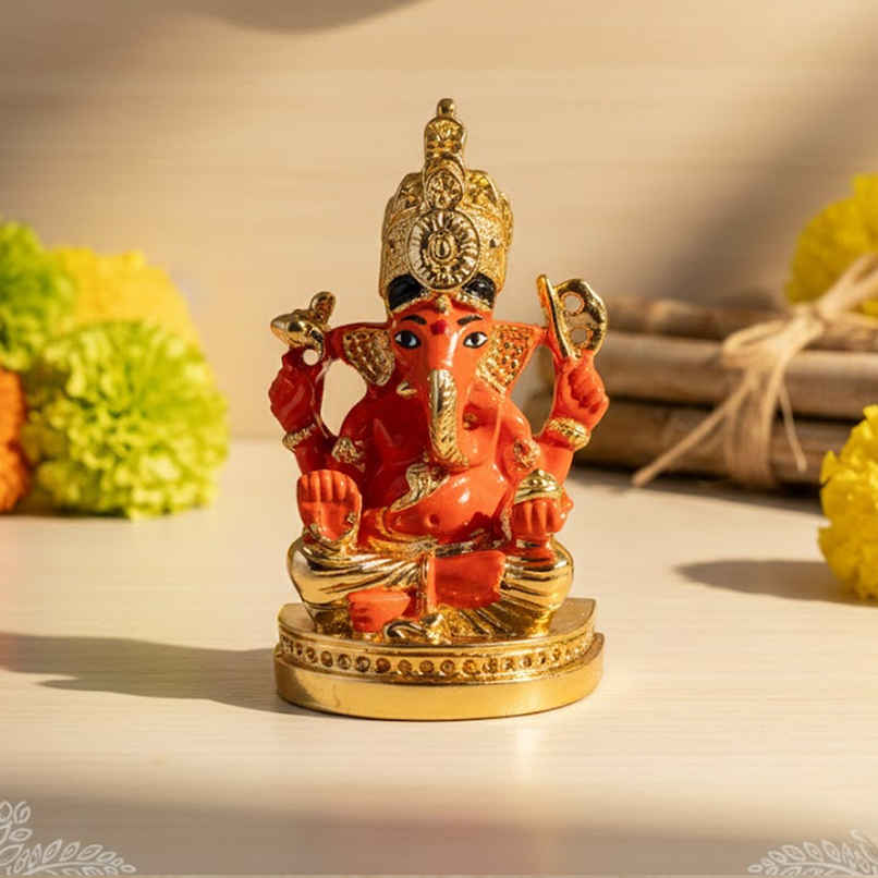 Siddhivinayak Ganesha Idol | 3 Inches | House of Wemy