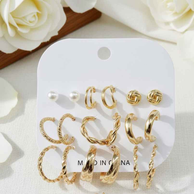 The Opal Factory Style 06 Gold Earrings-097