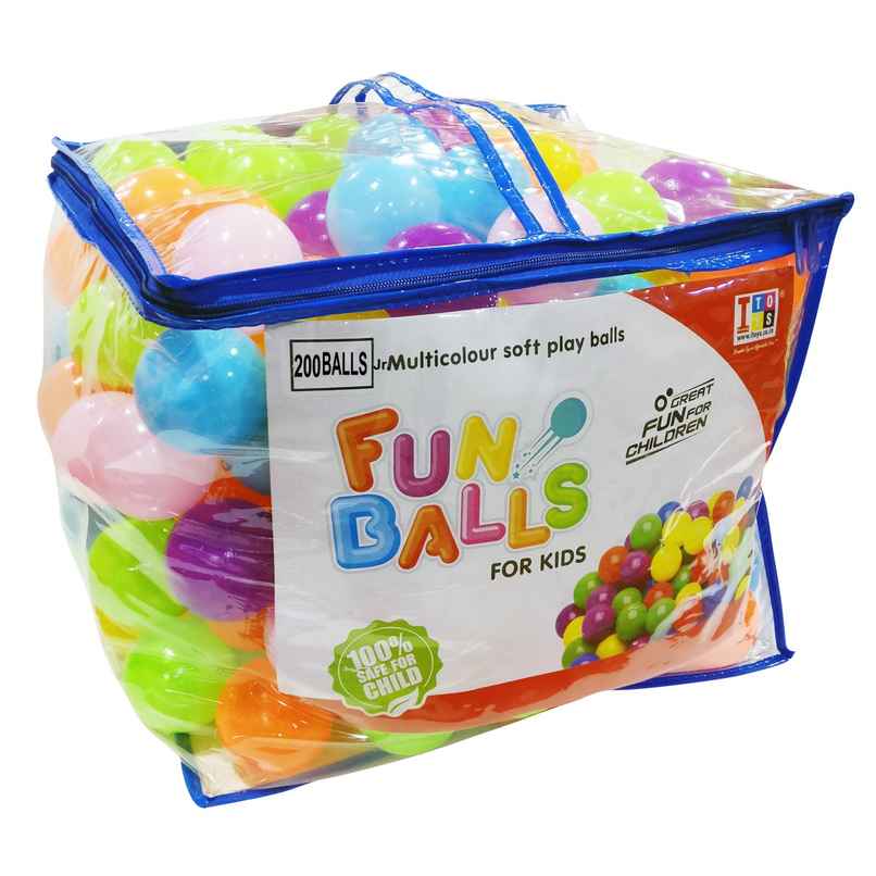 Itoys Jr. 200 Pcs. Pool Ball (Colour May Vary)