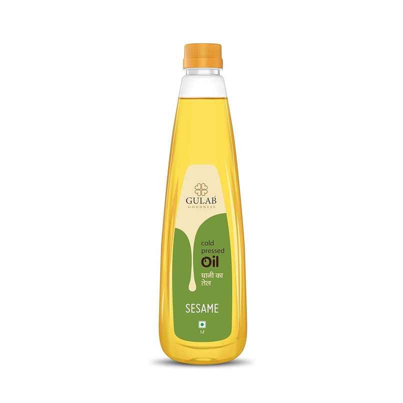 Gulab Sesame ((Til-Gingelly) Cold Pressed Oil | Bottle