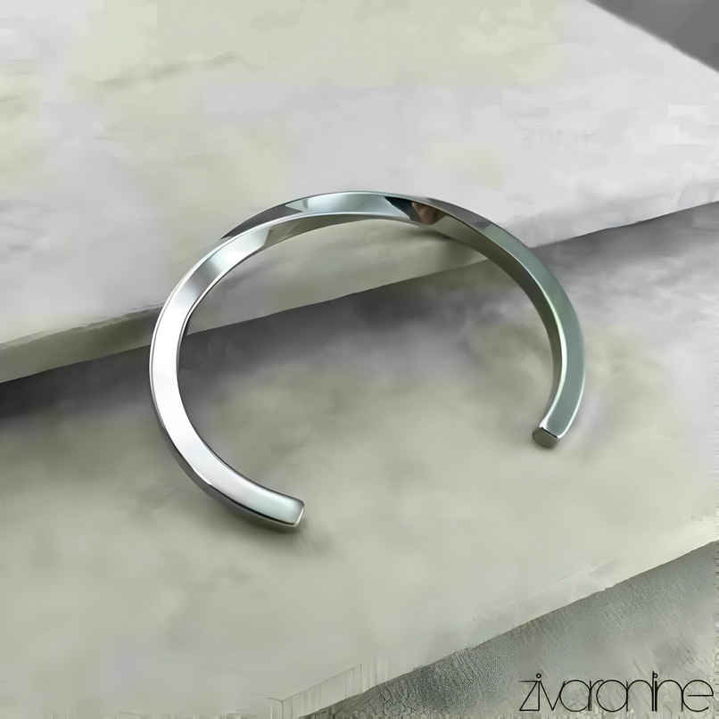 Fashion Frill Men's Western Bracelet Silver Onesize Fashion Frill Men's Western Bracelet Silver Onesize