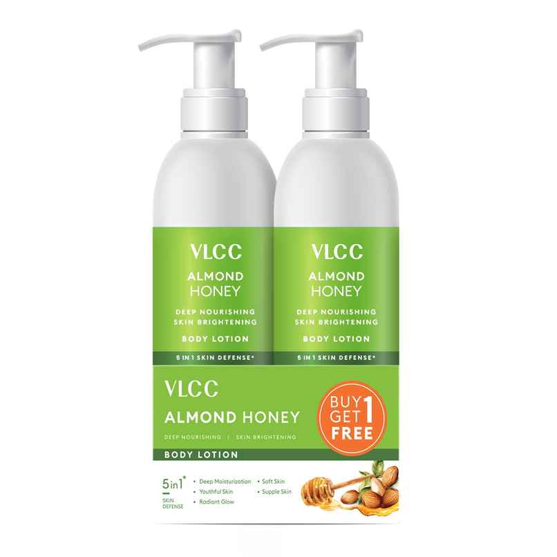 Vlcc Almond Honey Deep Nourishing & Skin Brightening Body Lotion