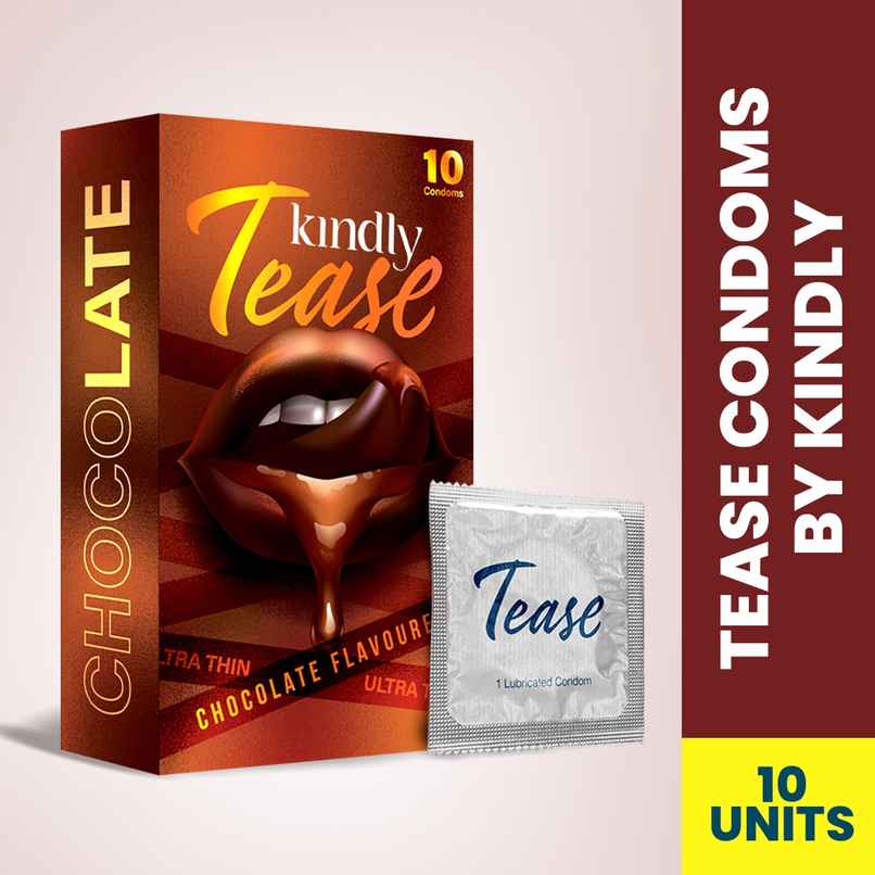 Kindly Health Tease Ultra Thin Chocolate Flavour Condoms