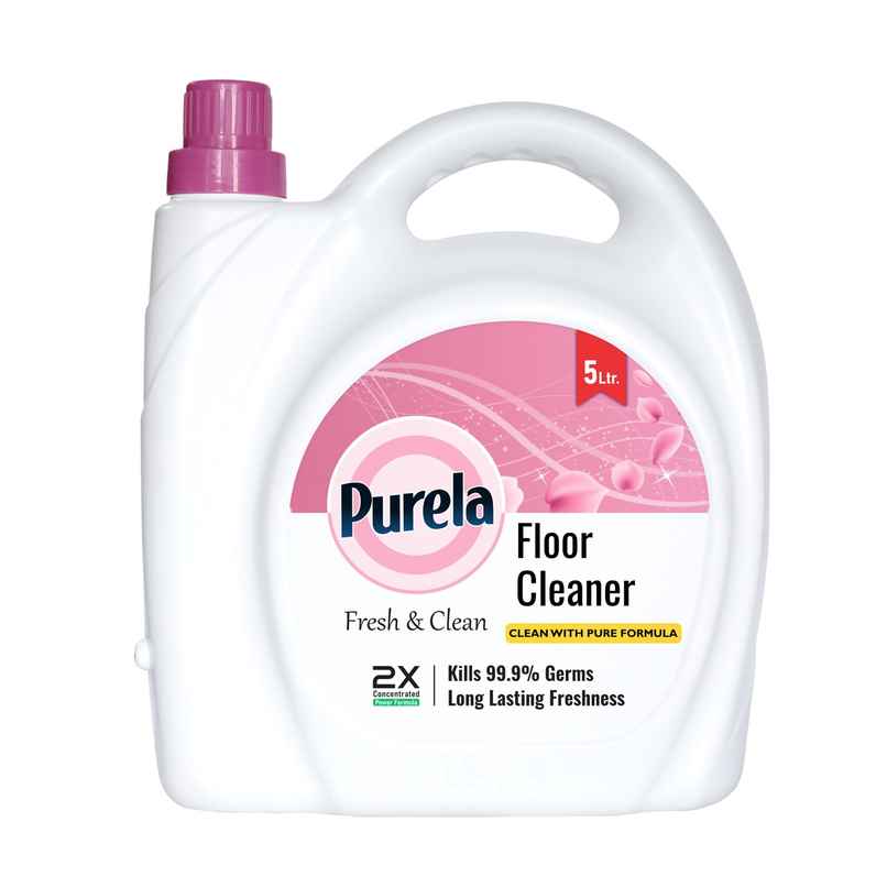 Purela Rose Floor Cleaner Liquids | Bathroom Surface Cleaning Liquid | Ecofriendly