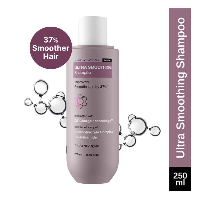 Bare Anatomy Ultra Smoothing Hair Shampoo For Women & Men