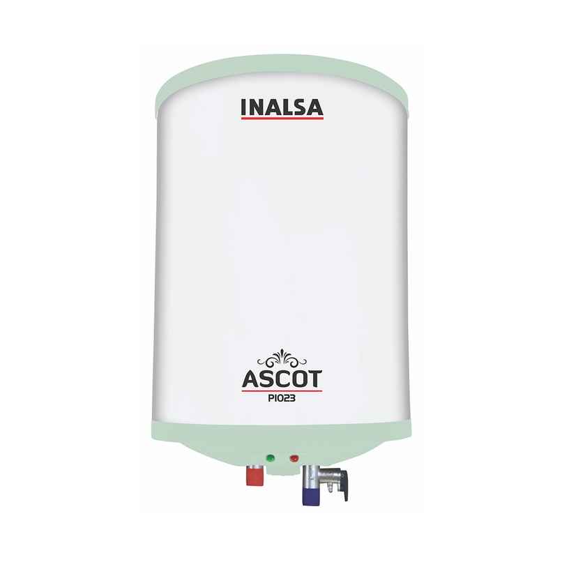 INALSA Ascot 10 -L Water Heater (Geyser) 8 Bar Pressure,3 Yr Warranty on Elements & 2 Yr on Product