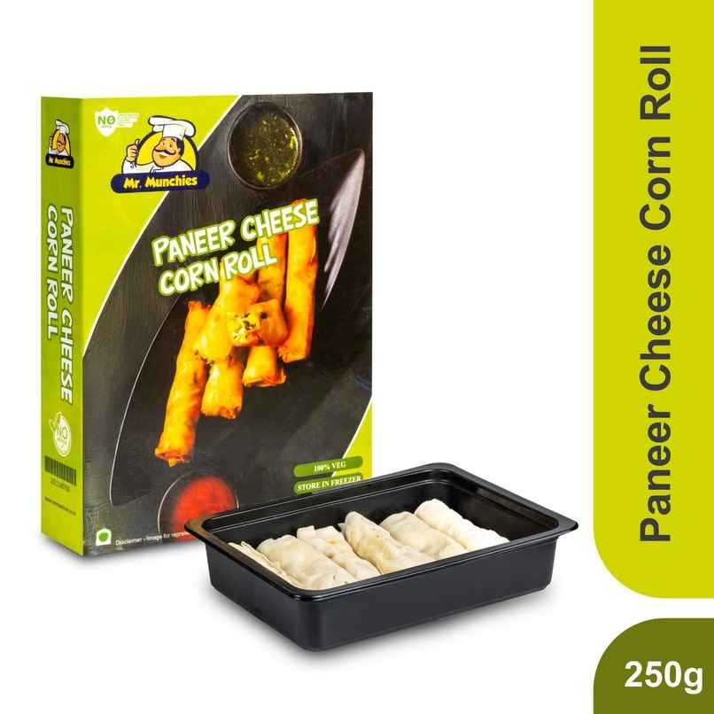 Mr. Munchies Paneer Cheese Corn Roll | Crunchy