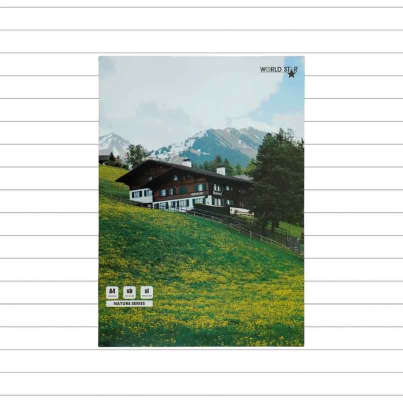 ABK A4 Long Book | 21 x 29.66 cm 360 Pages, Assorted Designs