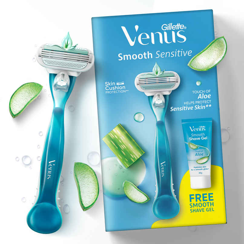 Gillette Venus Hair Removal Razor - With Aloe Vera