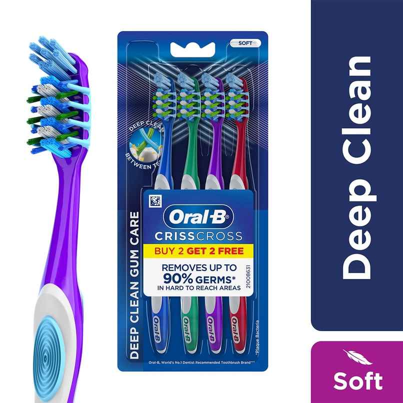 Oral B Criss Cross Gum Care Toothbrush Soft