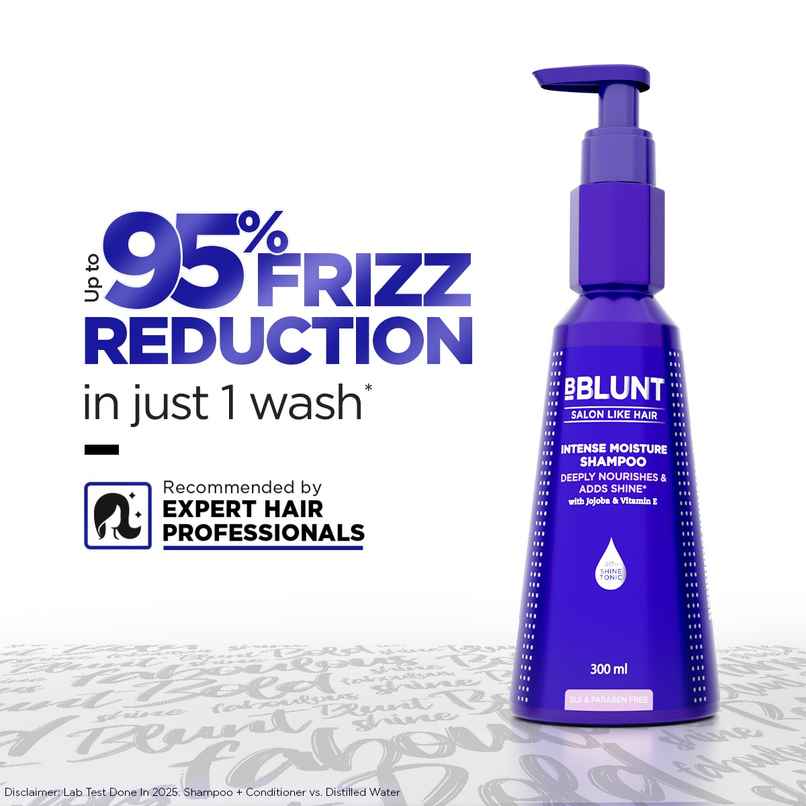 Bblunt Intense Moisture Shampoo With Jojoba & Vitamin E