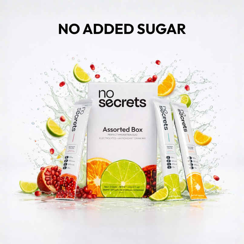 No Secrets Perfect Hydration Duo Electrolytes & Antioxidants Assorted Box