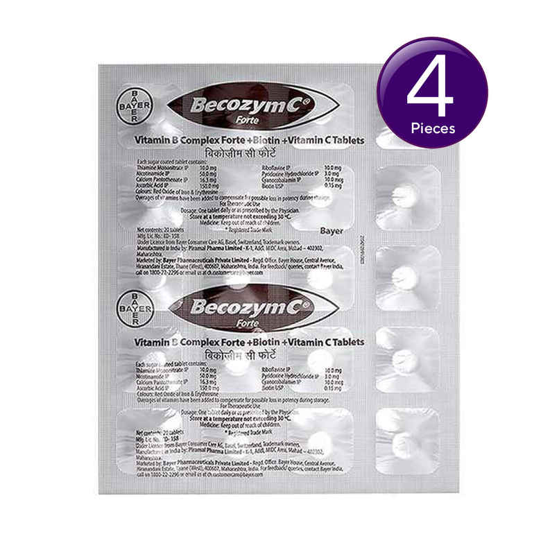 Becozym C Forte Tablet Combo 
