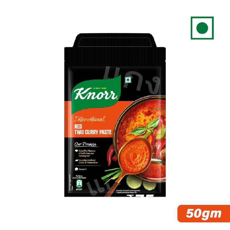KNORR Red Thai Curry Paste, with Kaffir Lime & Chillies