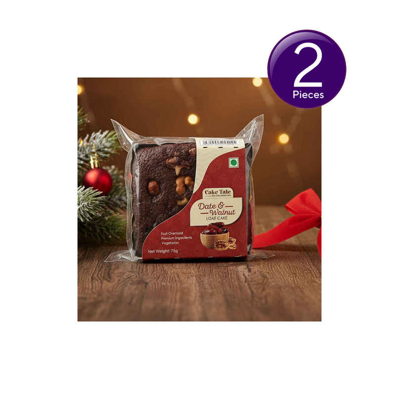 Cake Tale Barcake Date & Walnut | Combo