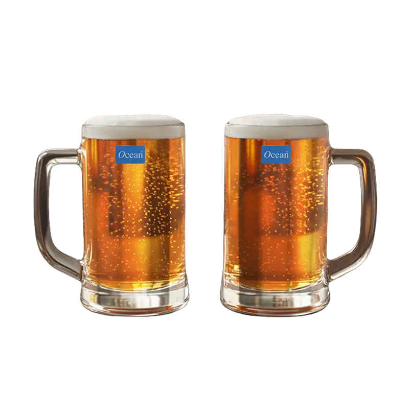 Munich Beer Mug | Barware Essential | 355 ml | 2 pcs | Ocean Glassware