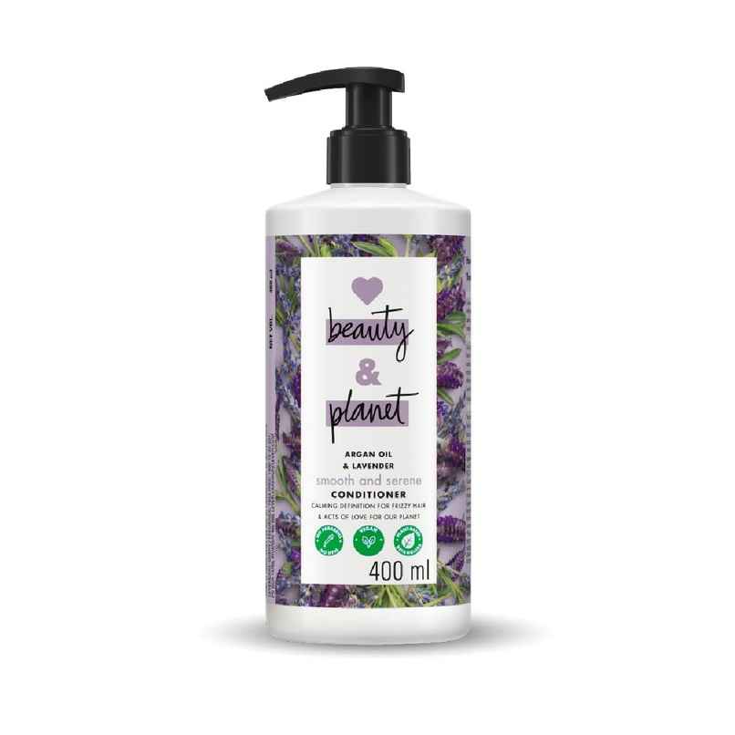 Love Beauty & Planet Argan Oil & Lavender | Paraben Free Smooth & Serene Conditioner