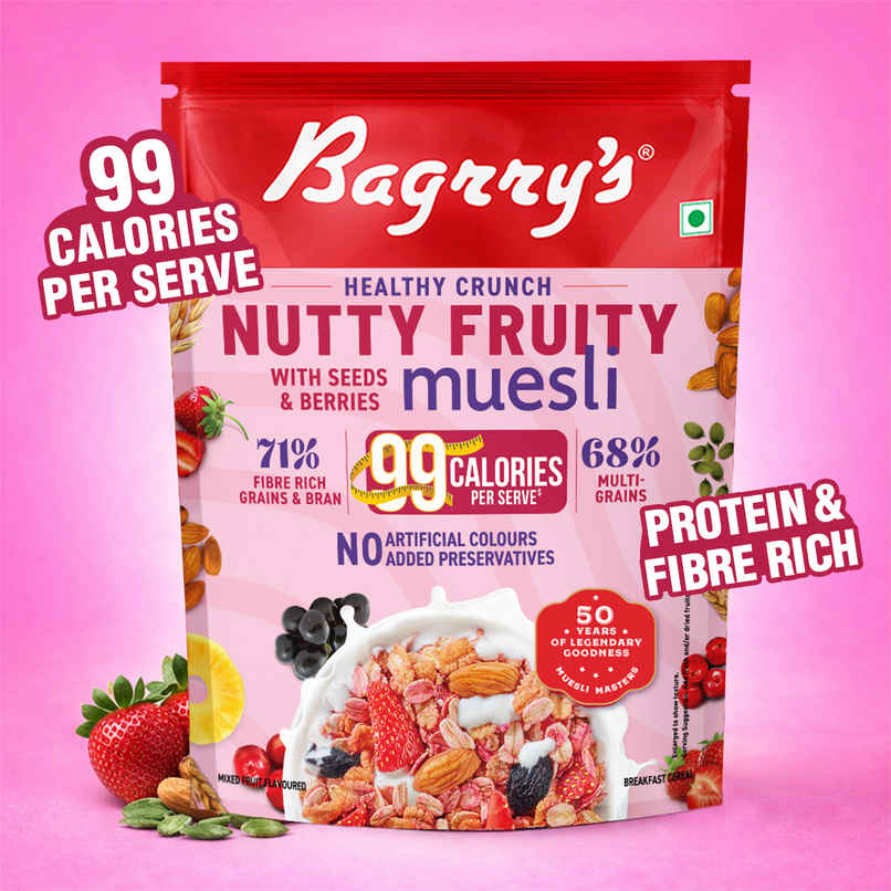 Bagrry's Crunch Nutty Fruity Muesli