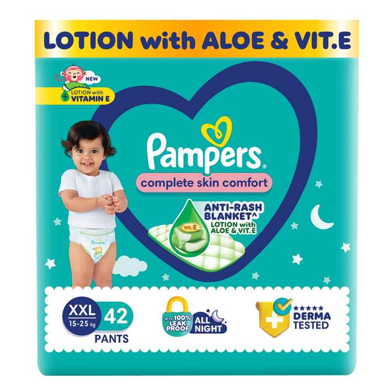 Pampers All Round Protection Baby Diapers | Pant Style | 2XL | 42 pcs Pampers All Round Protection Baby Diapers | Pant Style | 2XL | 42 pcs