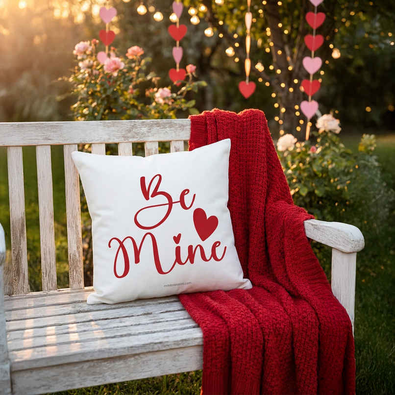 Be Mine Cushion | Assorted Design | Mad Over Prints