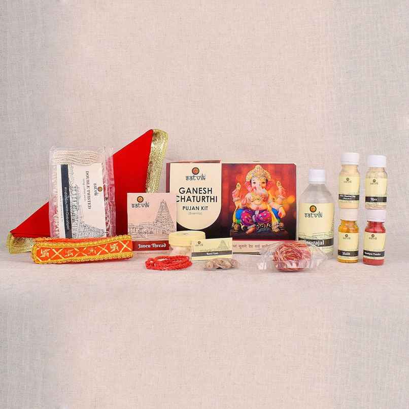 Satvik Ganpati Pujan Kit