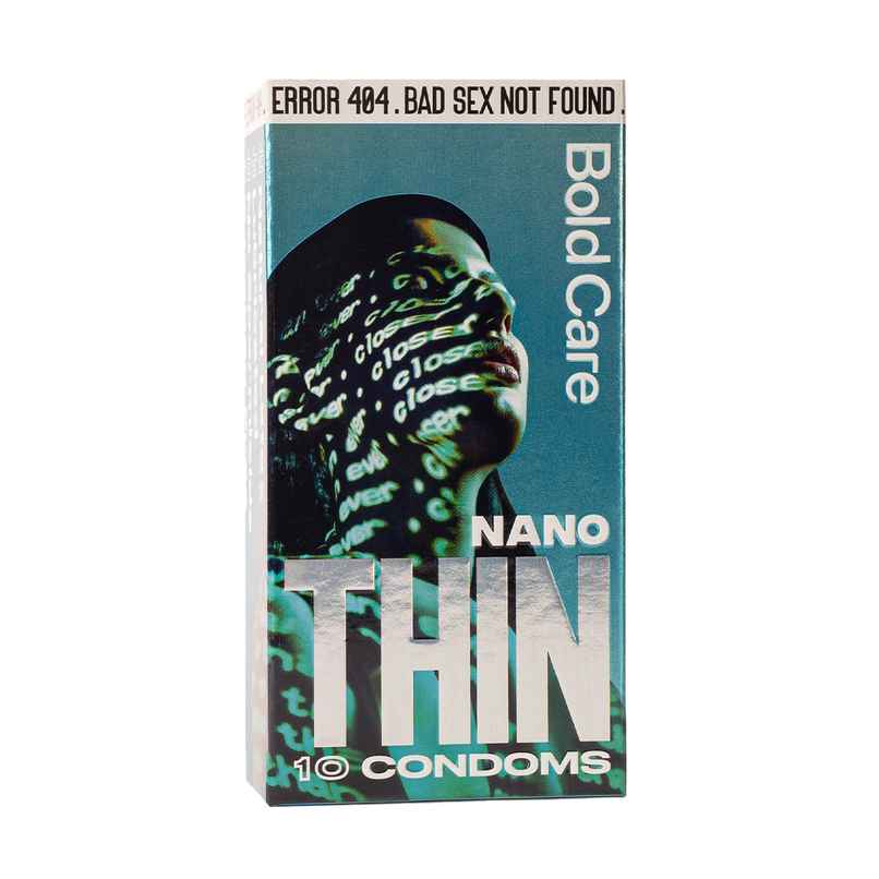 Bold Care 404 Super Nano Thin Condoms For Men