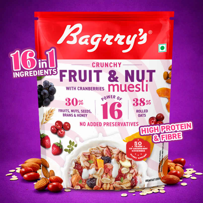 Bagrry's Crunchy Fruit & Nut Muesli