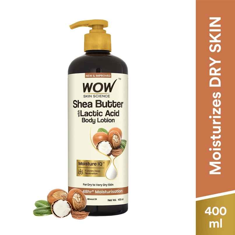 WOW Skin Science Shea Butter & Cocoa Butter Body Lotion