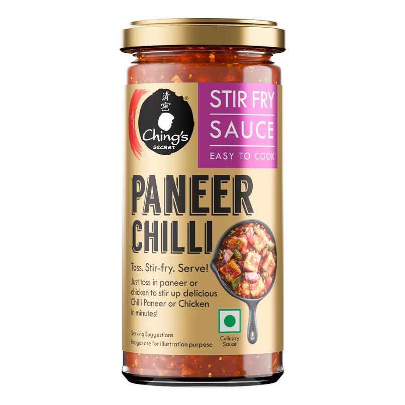 Ching's Premium Paneer Stir Fry Sauce, Ready to Cook Sauce, No Added Colour, No MSG
