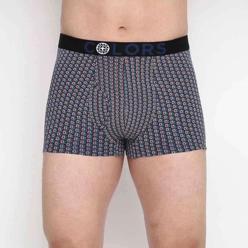 Rupa Colors Men's Front Open Printed Mini Trunk | Style 104 | Assorted - 80 cm