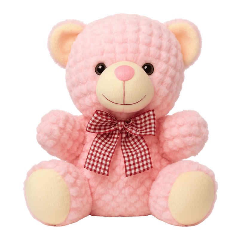 ToyTales Teddy Bear 30cm soft toy | Perfect birthday Gift | Plushie |Pink 30 cm