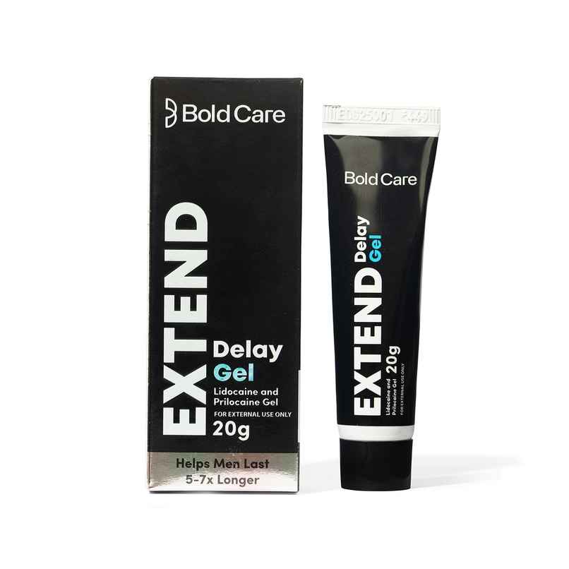 Bold Care Extend Delay Gel | Prilocaine & Lidocaine Gel For Longer Sex